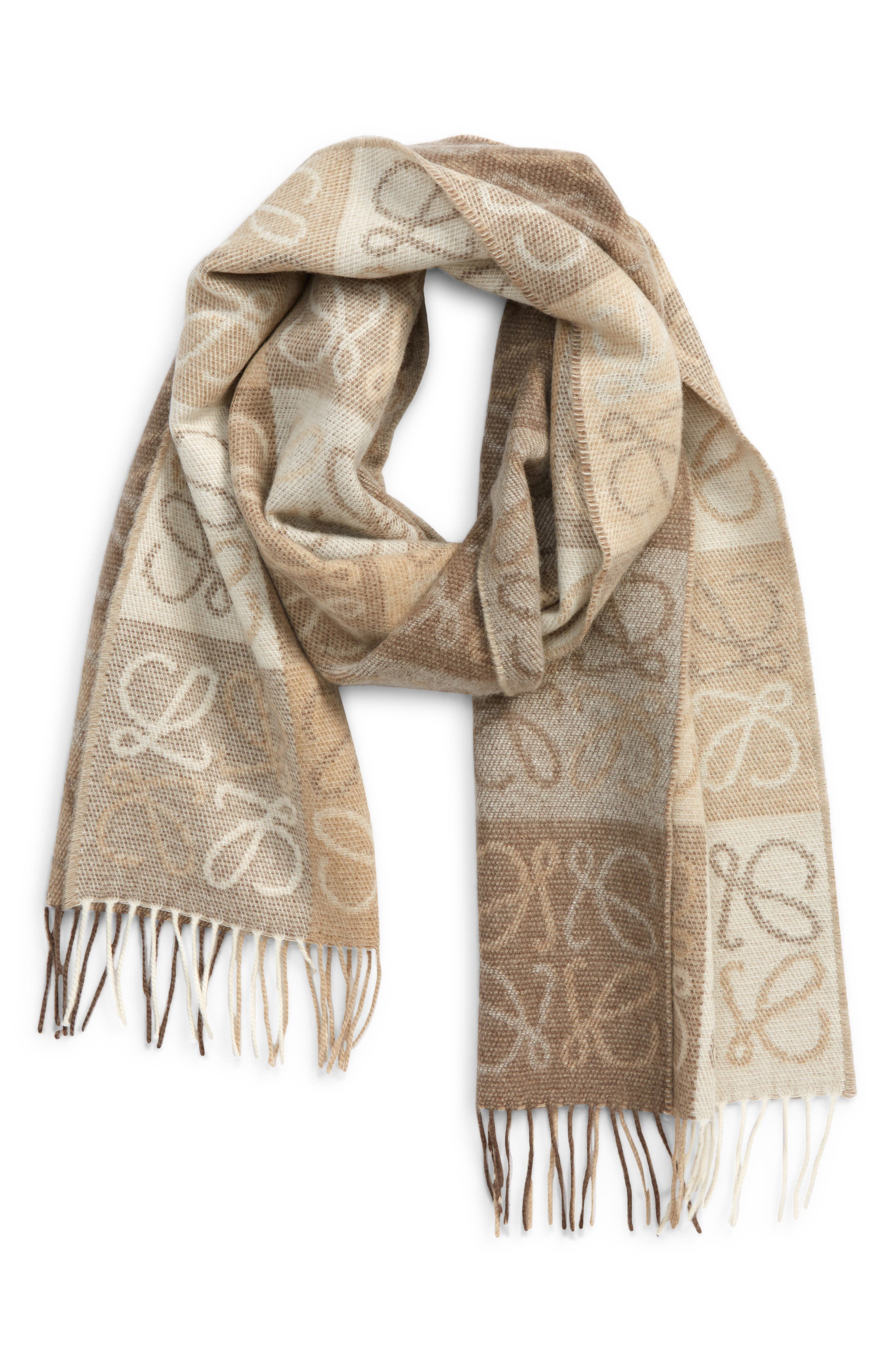 loewe anagram scarf