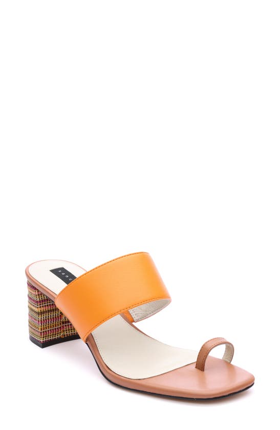 SANCTUARY BOLD TOE LOOP SLIDE SANDAL