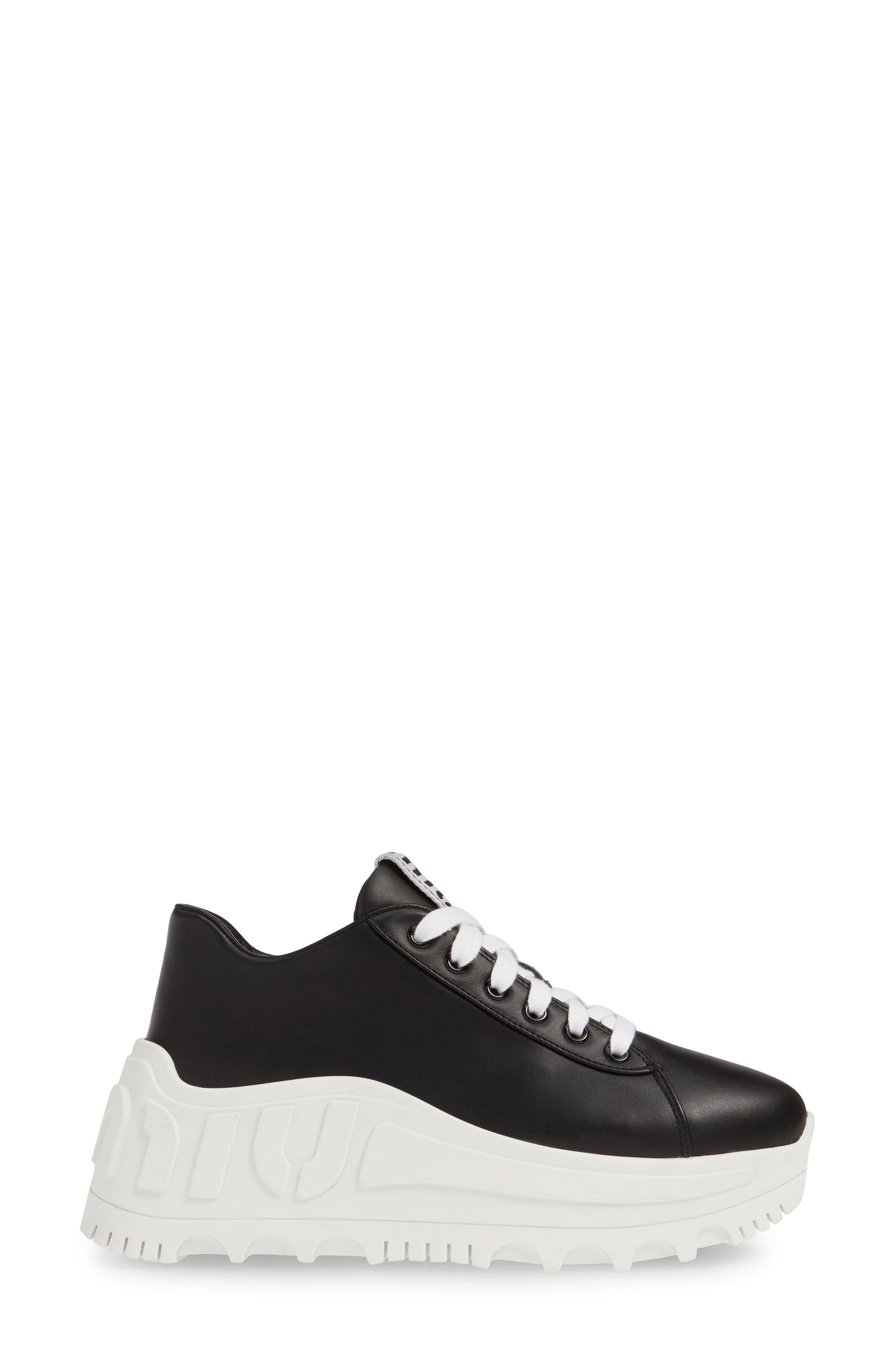 miu miu sneakers platform