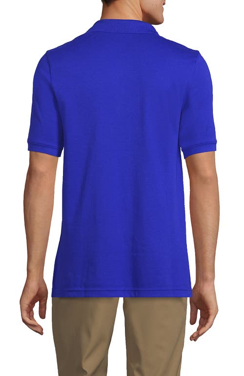 LANDS' END LANDS' END SCHOOL UNIFORM LONG SLEEVE INTERLOCK POLO SHIRT