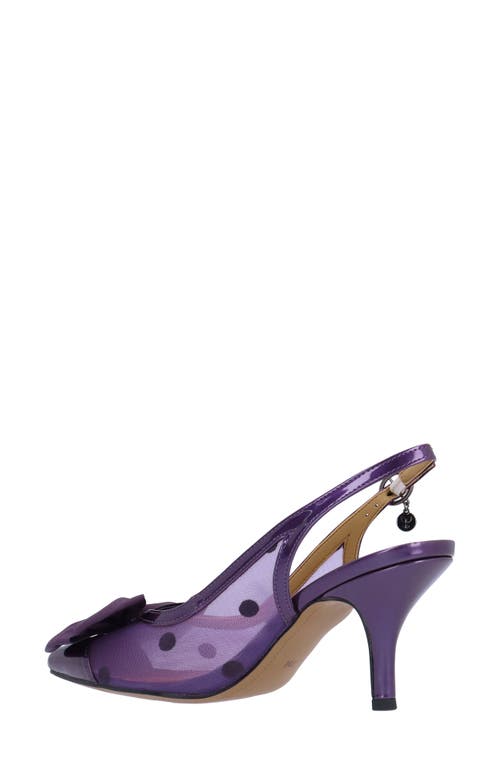 Shop J. Reneé Kadence Slingback Pump In Purple