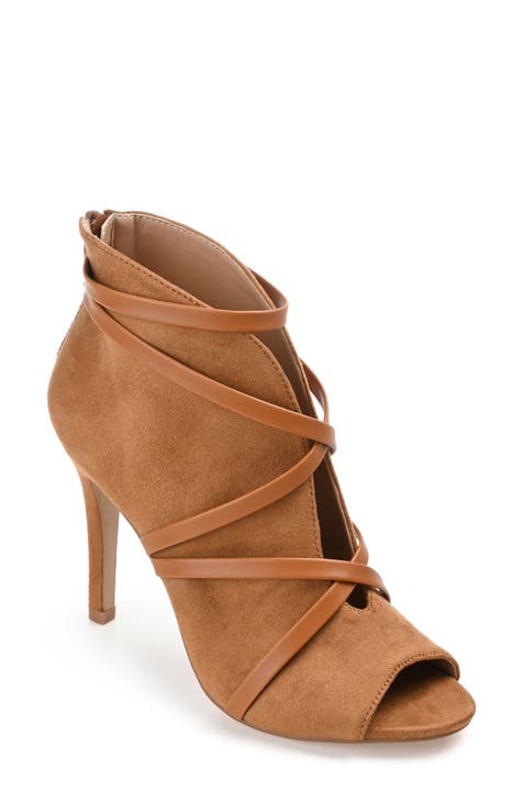 journee collection samara strappy bootie