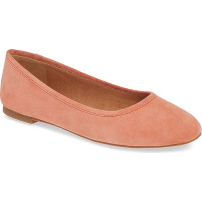 Madewell Reid Ballet Flat, Coral