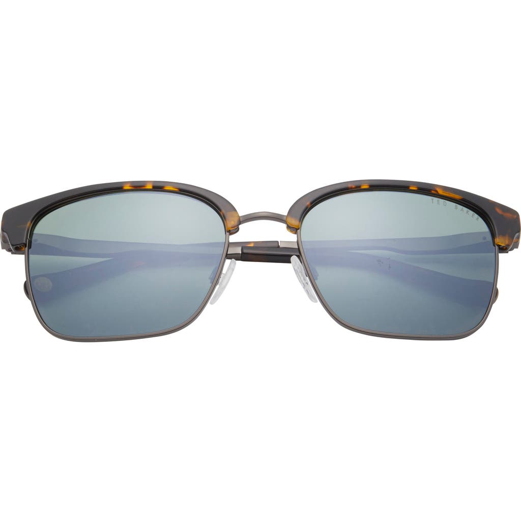 TED BAKER TED BAKER LONDON 55MM SQUARE POLARIZED SUNGLASSES