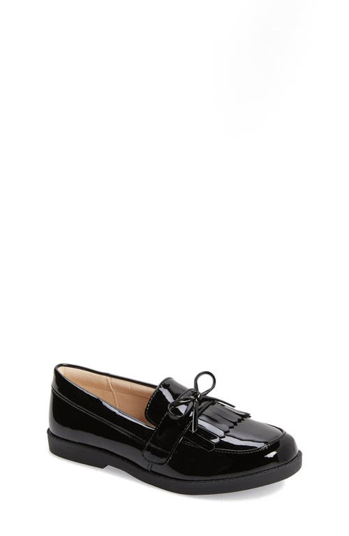 Dream Pairs Kids' School Uniform Loafer In Black/pu