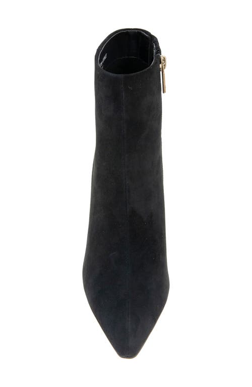 Kenneth Cole Quincy Bootie In Black Suede