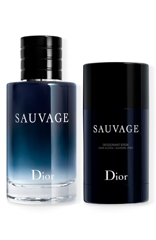 Shop Dior Sauvage Eau De Toilette & Deodorant Gift Set In No Color