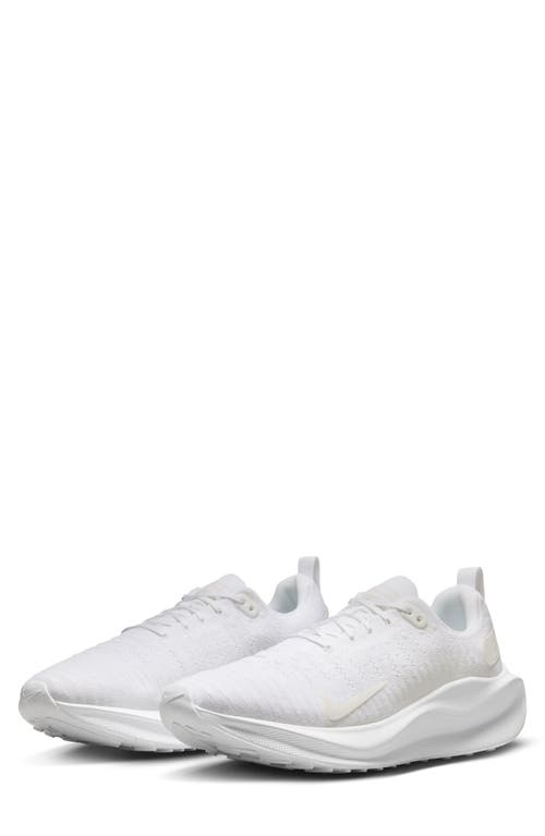 Shop Nike Infinityrn 4 Running Shoe In White/white