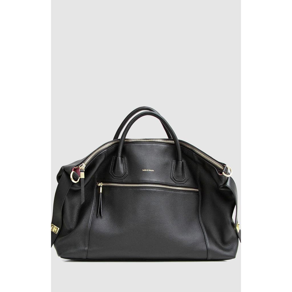 Belle & Bloom Wild Heart Weekender Bag In Black