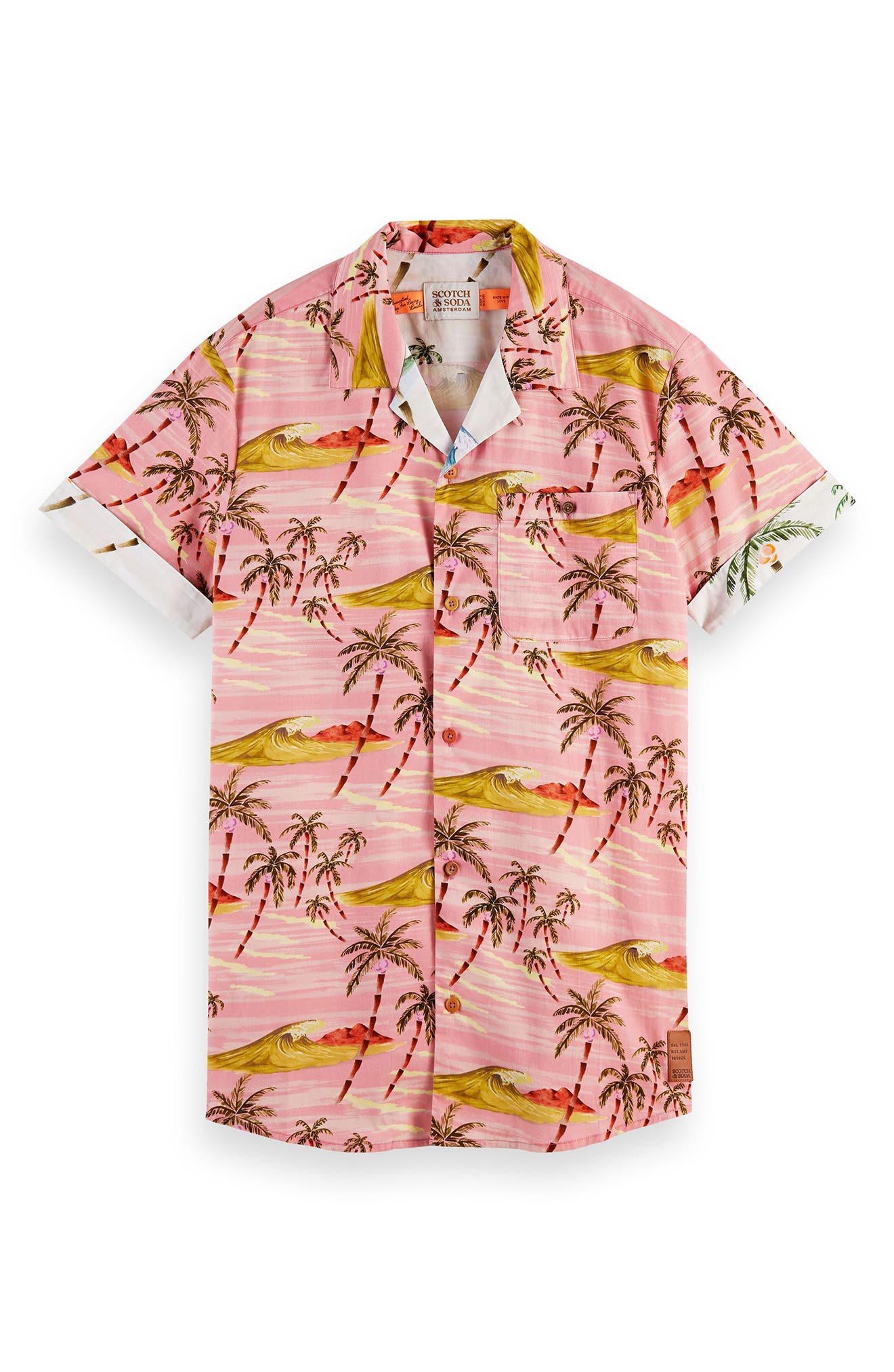 scotch and soda pink jacket