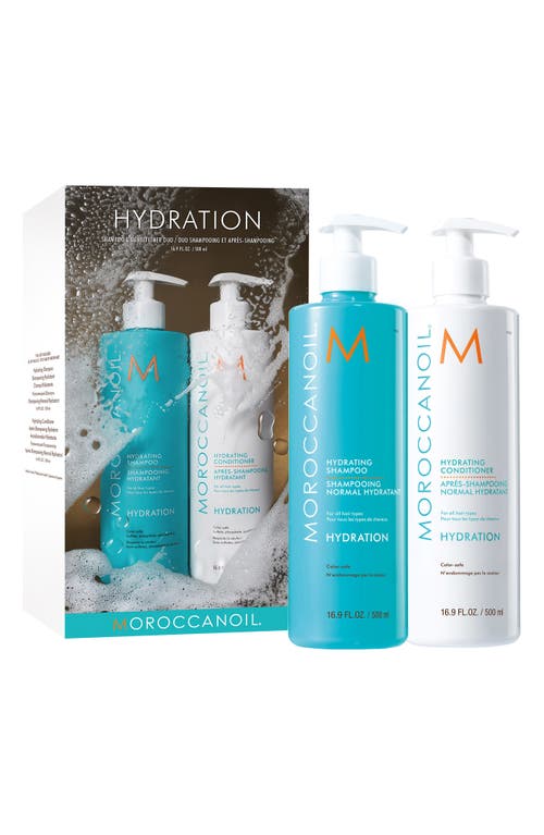 MOROCCANOIL® Hydrating Shampoo & Conditioner Set (Limited Edition) USD $100 Value