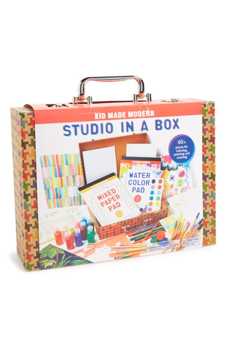 Kid Made Modern Studio In A Box Kit, Main, color, 