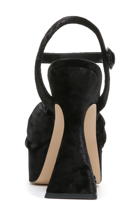 Circus By Sam Edelman Audrea Platform Sandal In Black Velvet