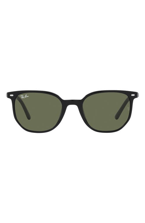 Ray Ban Ray-ban 52mm Square Sunglasses In Black