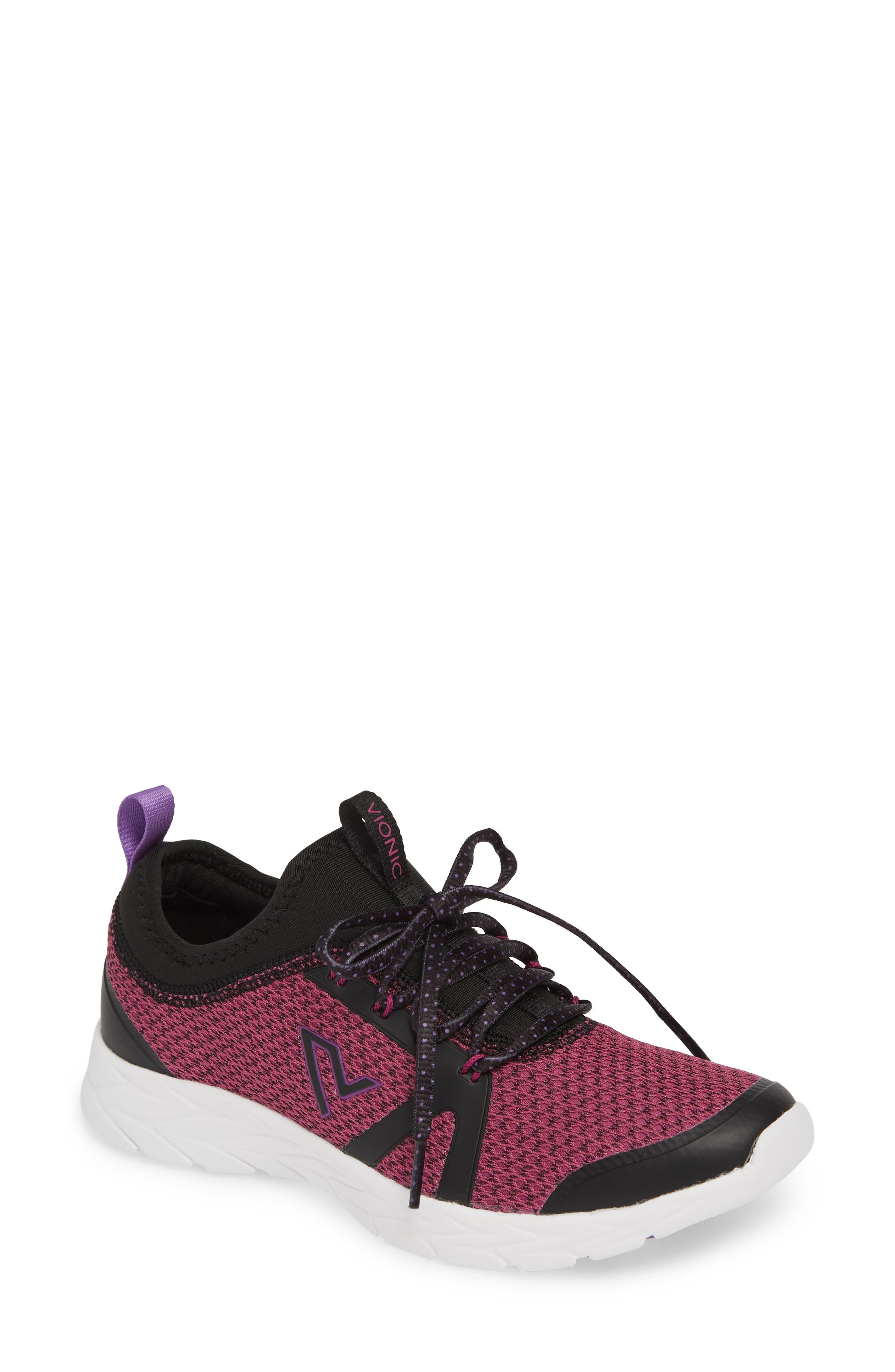 Women's Vionic Alma Sock Sneaker, Size 9 M - Pink