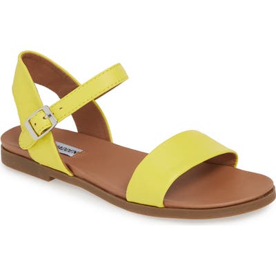 Steve Madden Dina Sandal- Yellow
