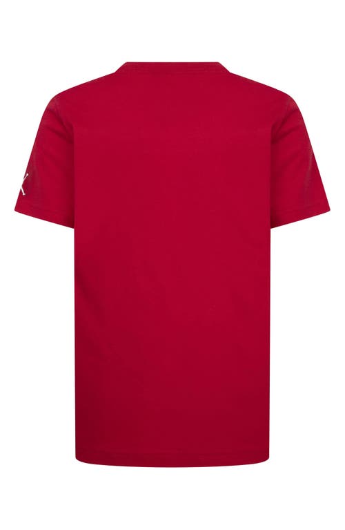 Shop Jordan Kids' Air  Dots Graphic T-shirt In Gym Red