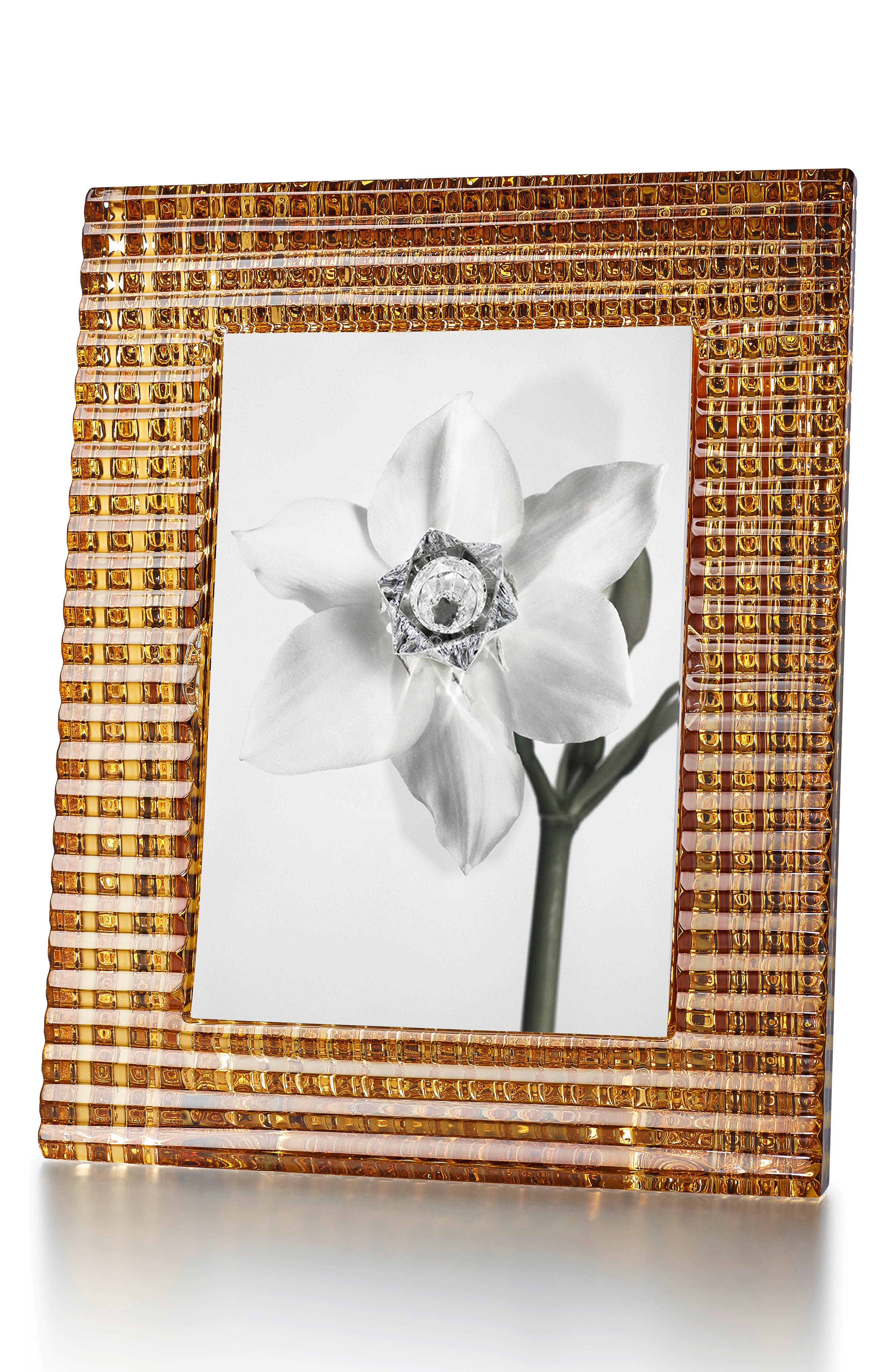 Baccarat Eye Gold & Lead Crystal Picture Frame Nordstrom