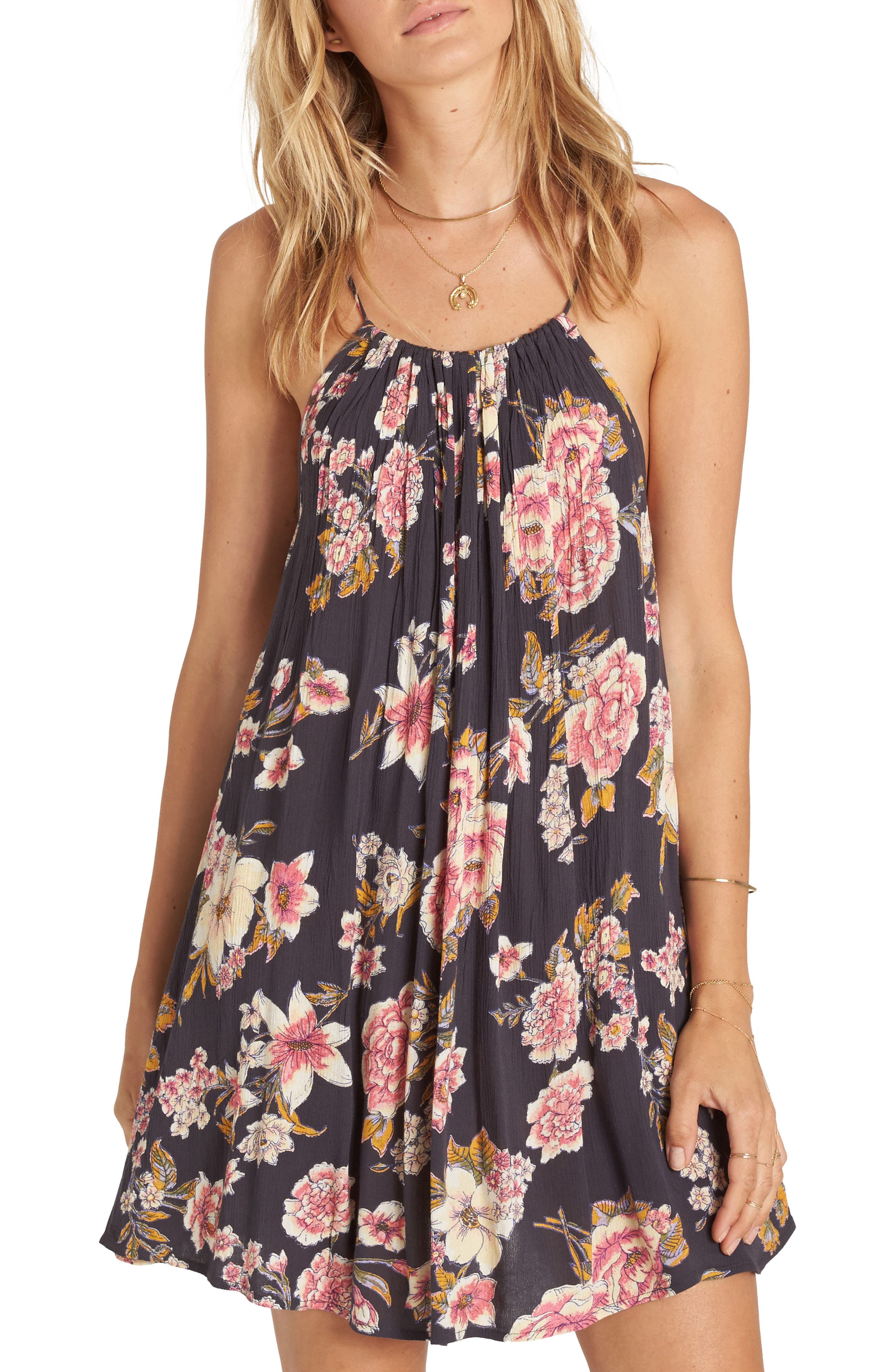 Billabong Come Along Floral Print Dress Nordstrom
