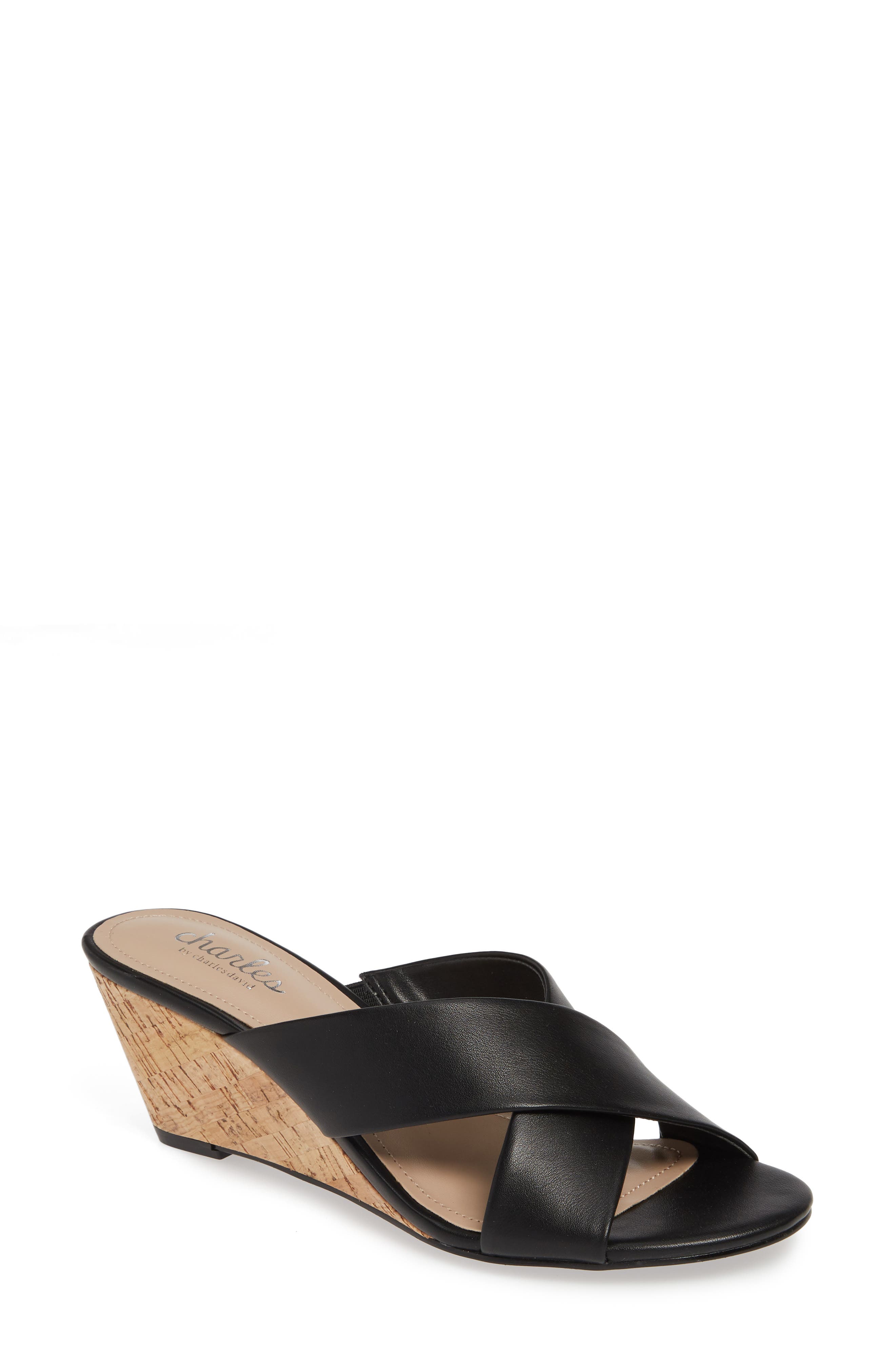 charles by charles david grady wedge sandal