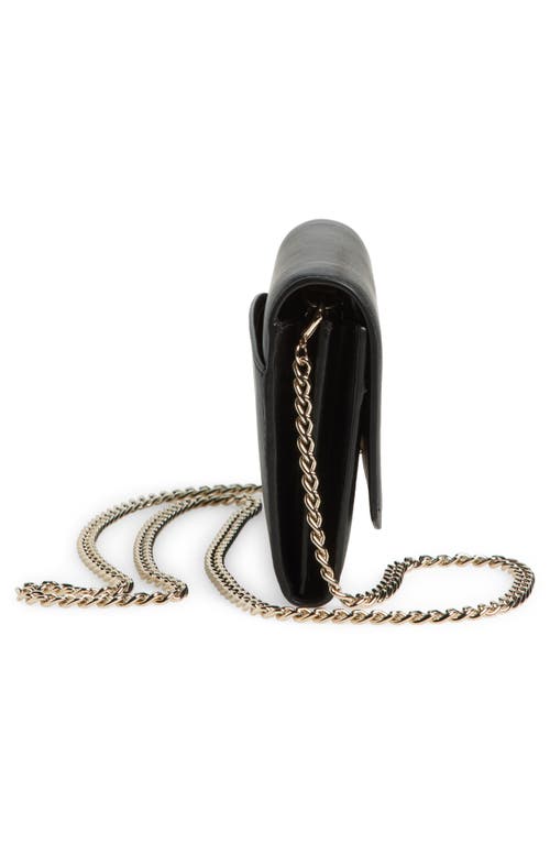 Kate Spade New York Gemma Wallet On A Chain Shoulder Bag In Black