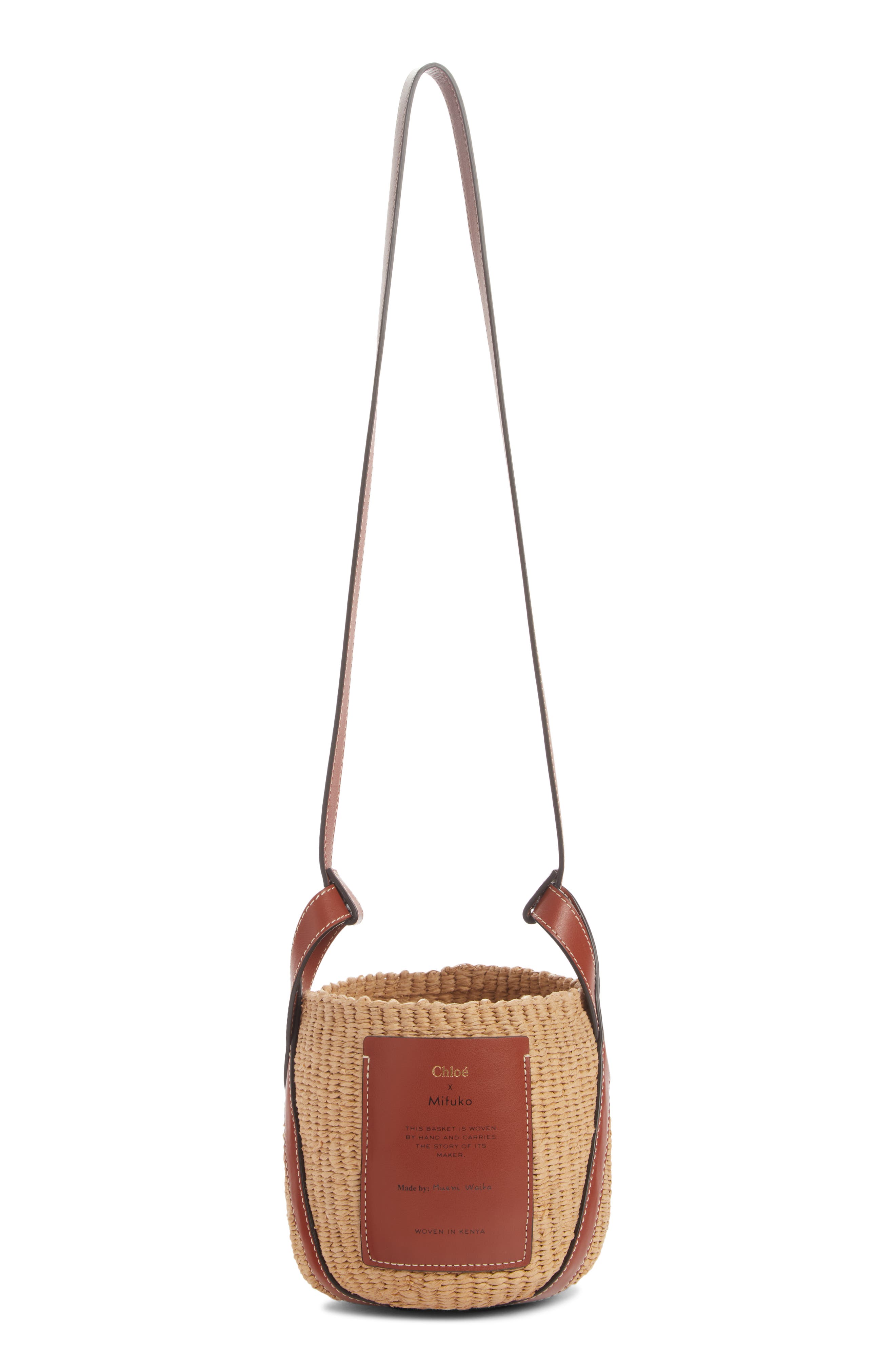 small straw bag