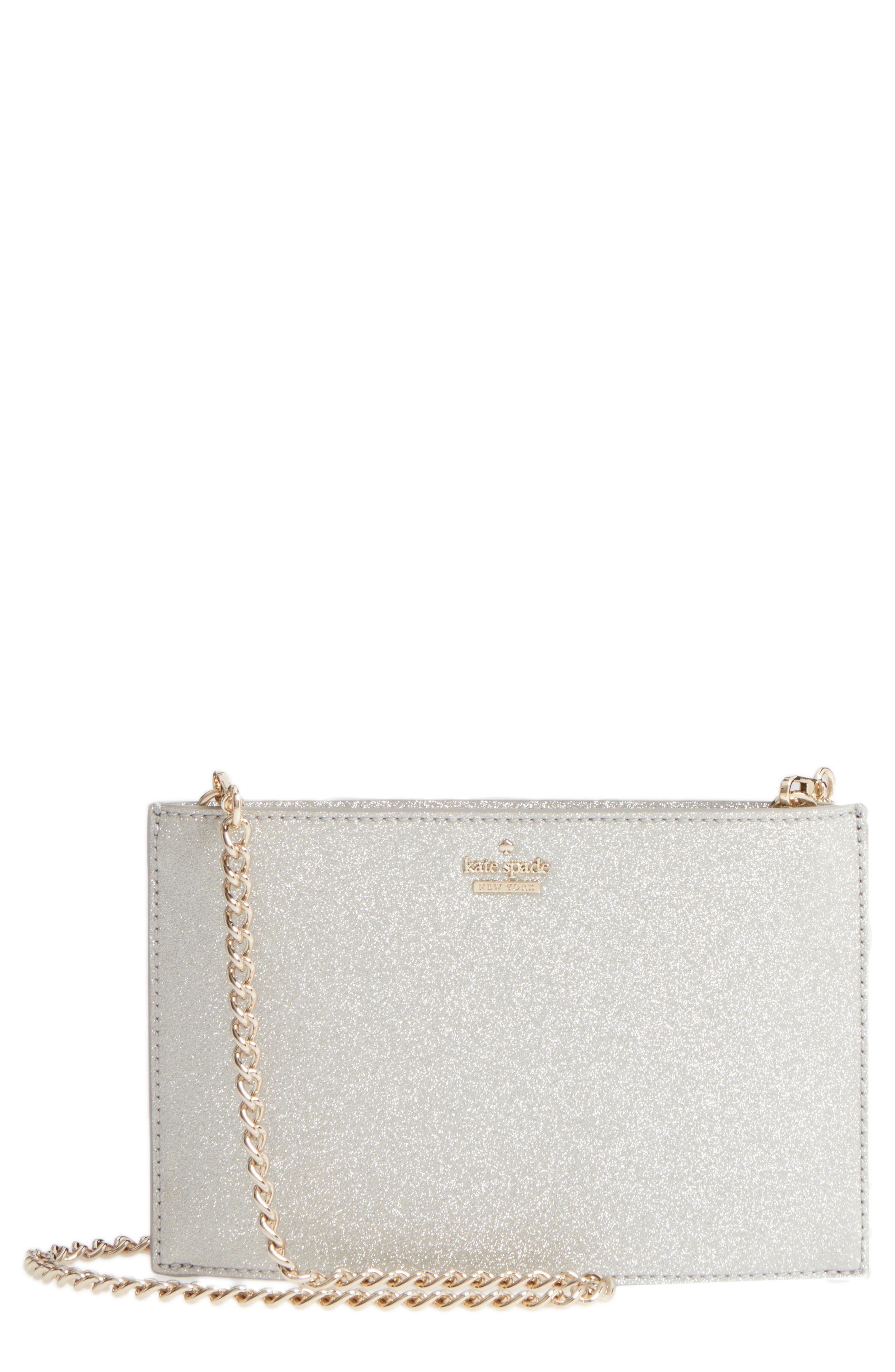 kate spade new york glitter purse