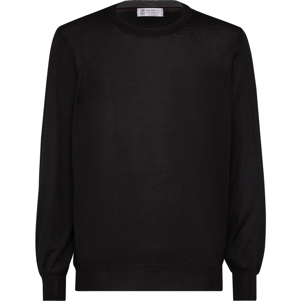 Brunello Cucinelli Lightweight Sweater In Black