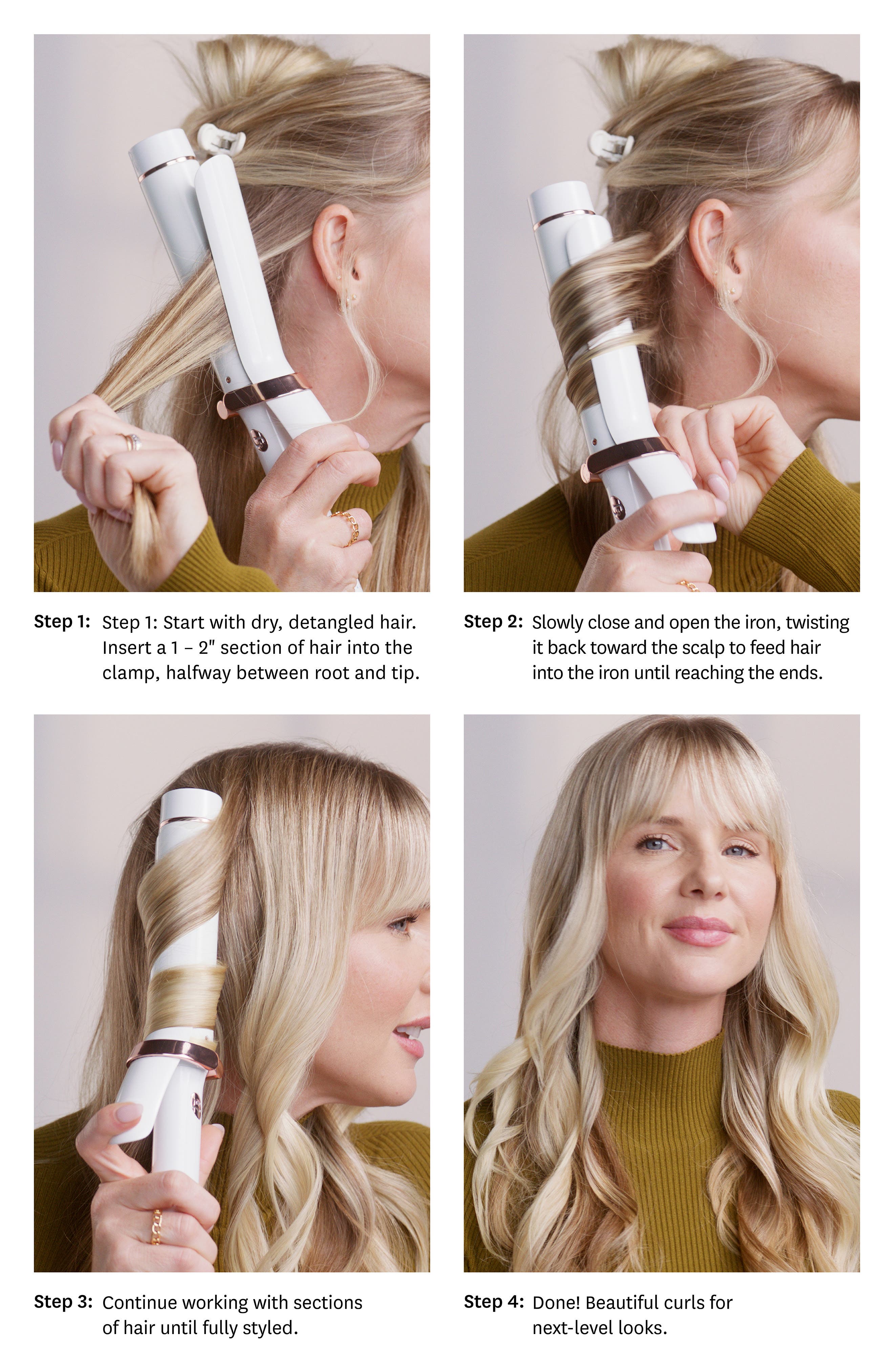 T3 SinglePass® 1.5Inch Ceramic Curling Iron Nordstrom