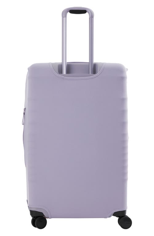 Shop Beis Béis The Large Luggage Cover In Lavender