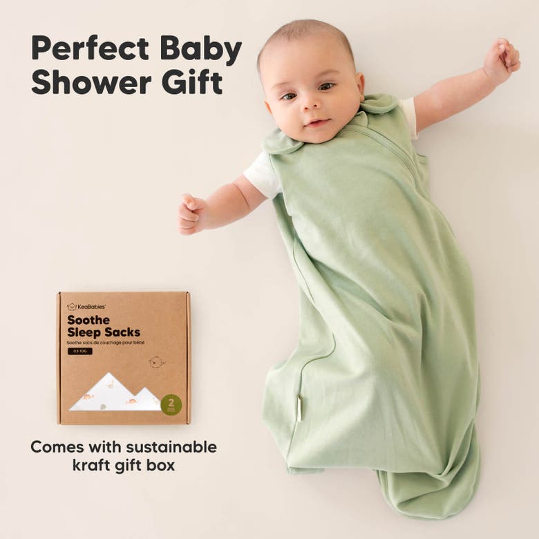 Keababies 2-pack Soothe Sleep Sacks In Roarsome