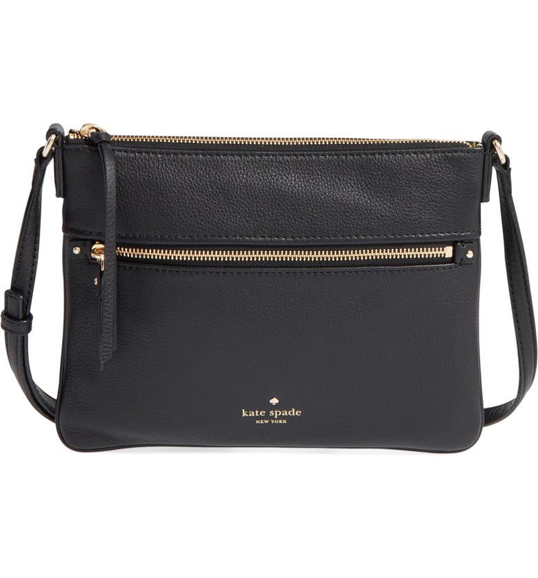 kate spade new york &#39;cobble hill - gabriele&#39; pebbled leather crossbody bag | Nordstrom