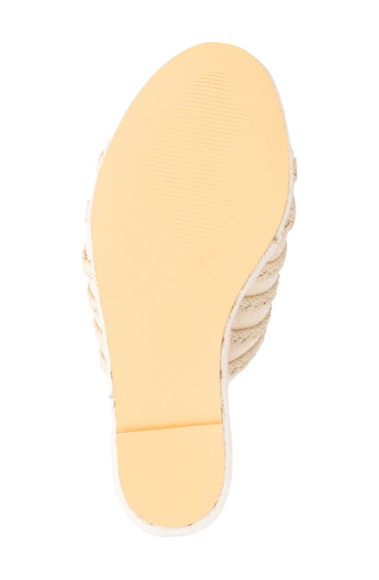 Fashion To Figure Sallie Platform Wedge Sandal In Natural