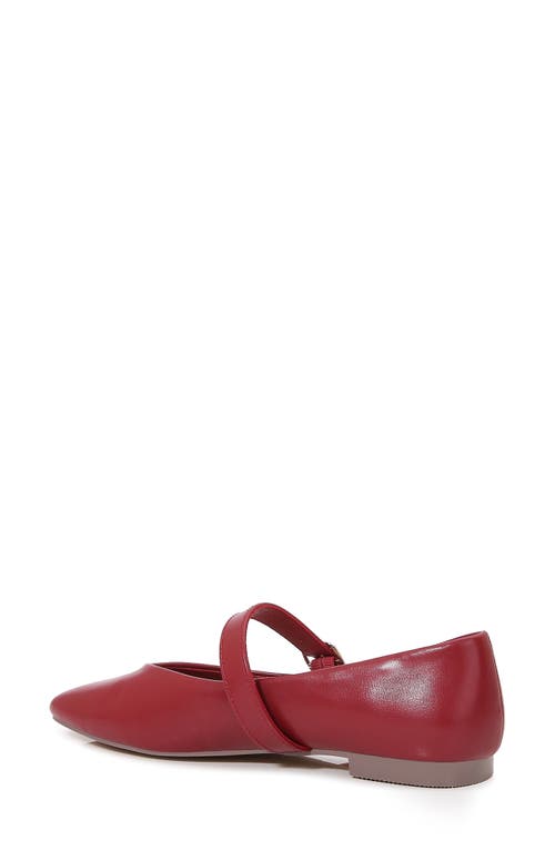Shop Berness Marily Mary Jane Flat In Wine