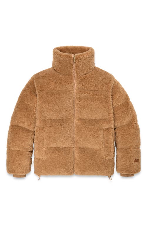 Shop Ugg(r) Emmalyn Uggfluff Puffer Jacket In Camel