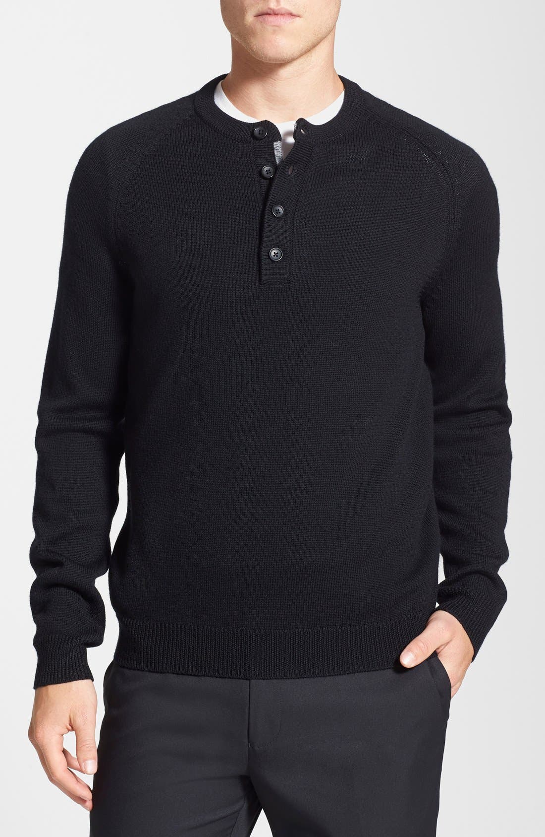 Nordstrom Merino Wool Henley Sweater Nordstrom