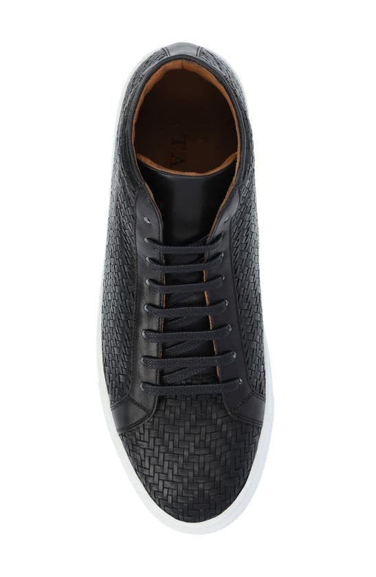 Shop Taft High Top Sneaker In Black Woven