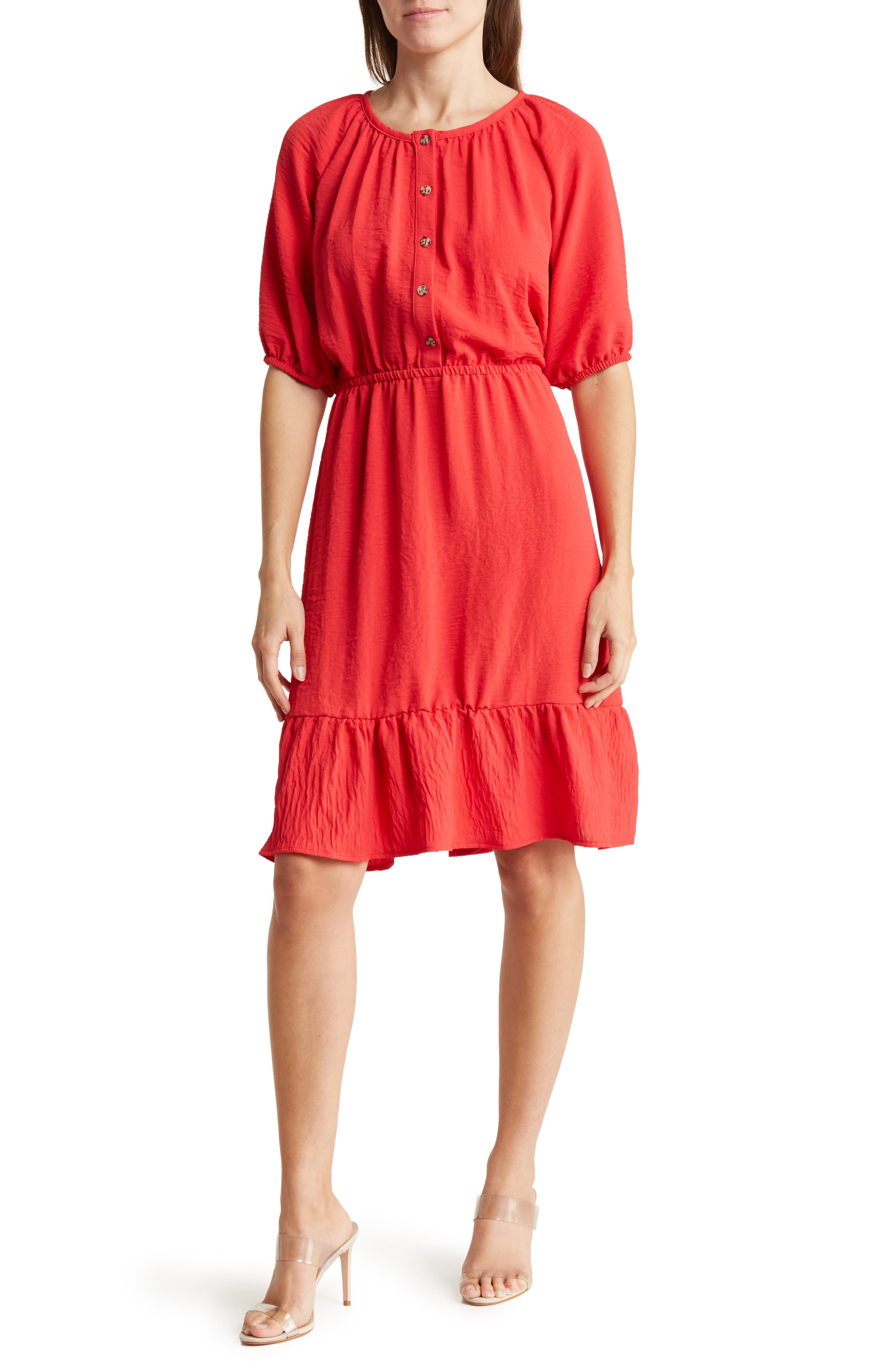 nordstrom rack red dress