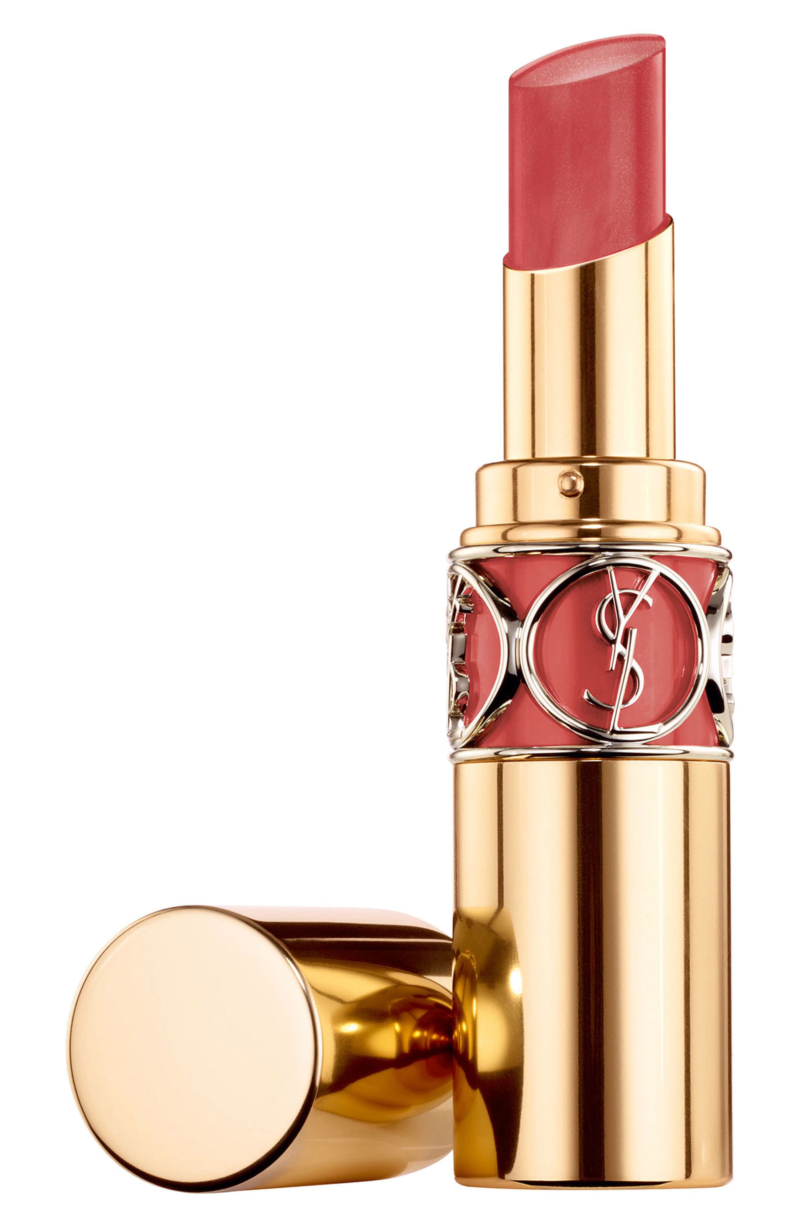Yves Saint Laurent Rouge Volupte Shine Oil-in-Stick Lipstick Balm in 87 Rose Afrique