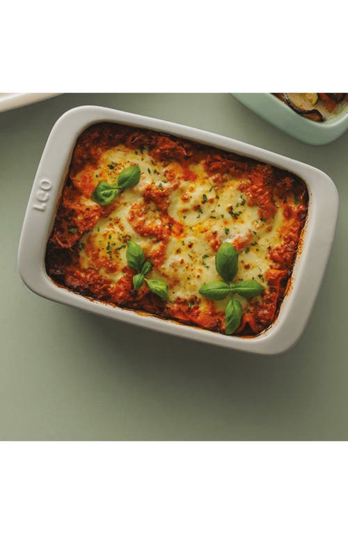 Berghoff Leo Balance Rectangular 2.5-quart Ceramic Baking Dish In Moon Mist