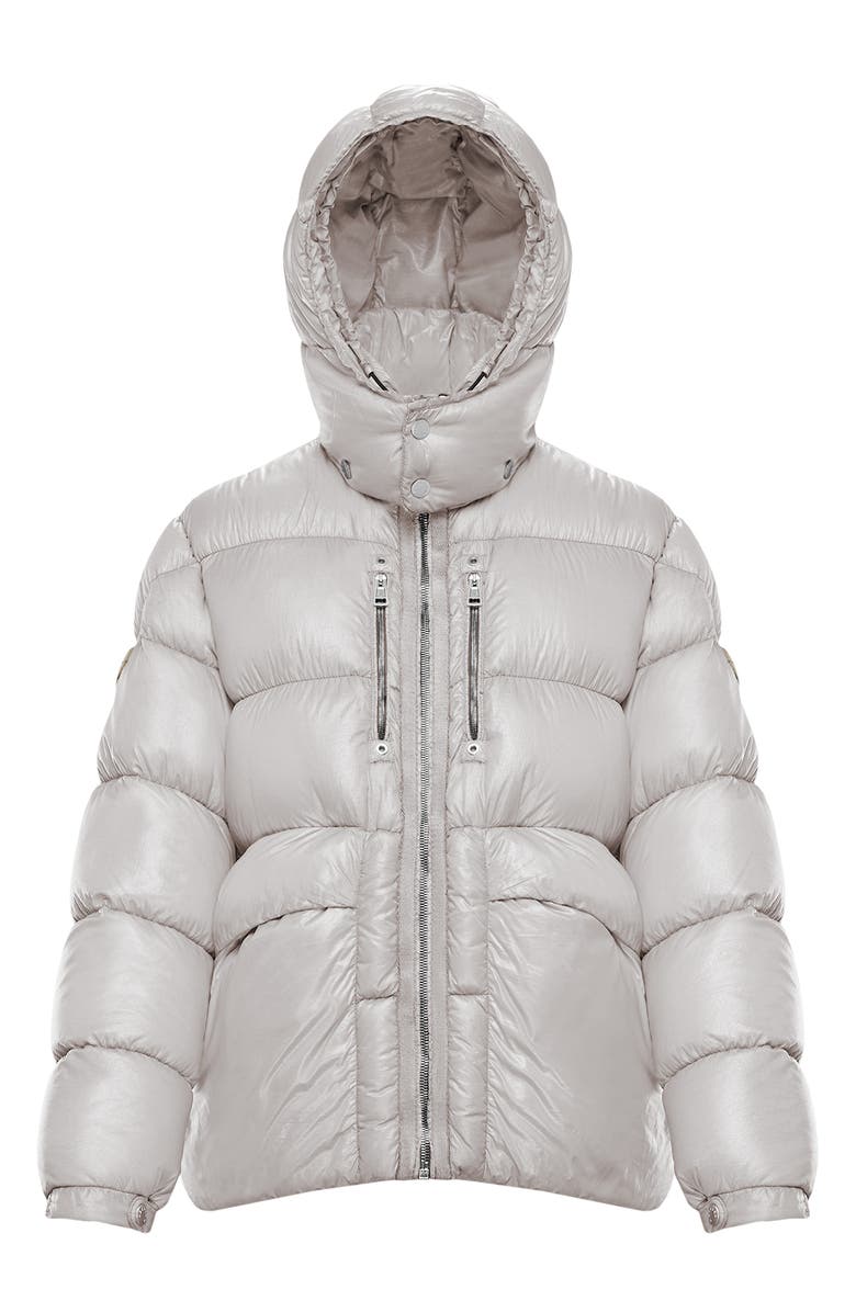 Moncler Genius x 6 1017 ALYX 9SM Forest Water Resistant Down Puffer Coat, Main, color, 
