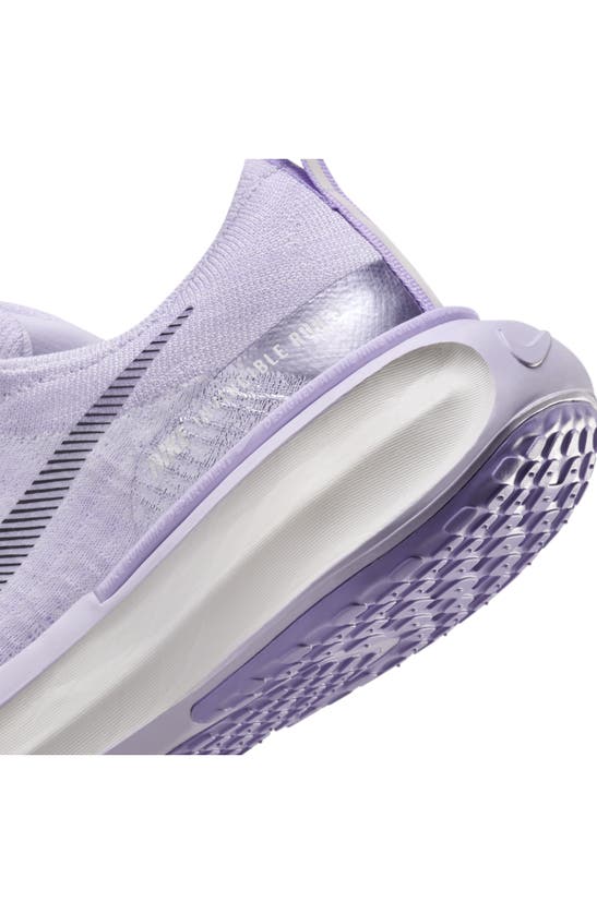 Shop Nike Zoomx Invincible Run 3 Running Shoe In Grape/ Lilac/ Black