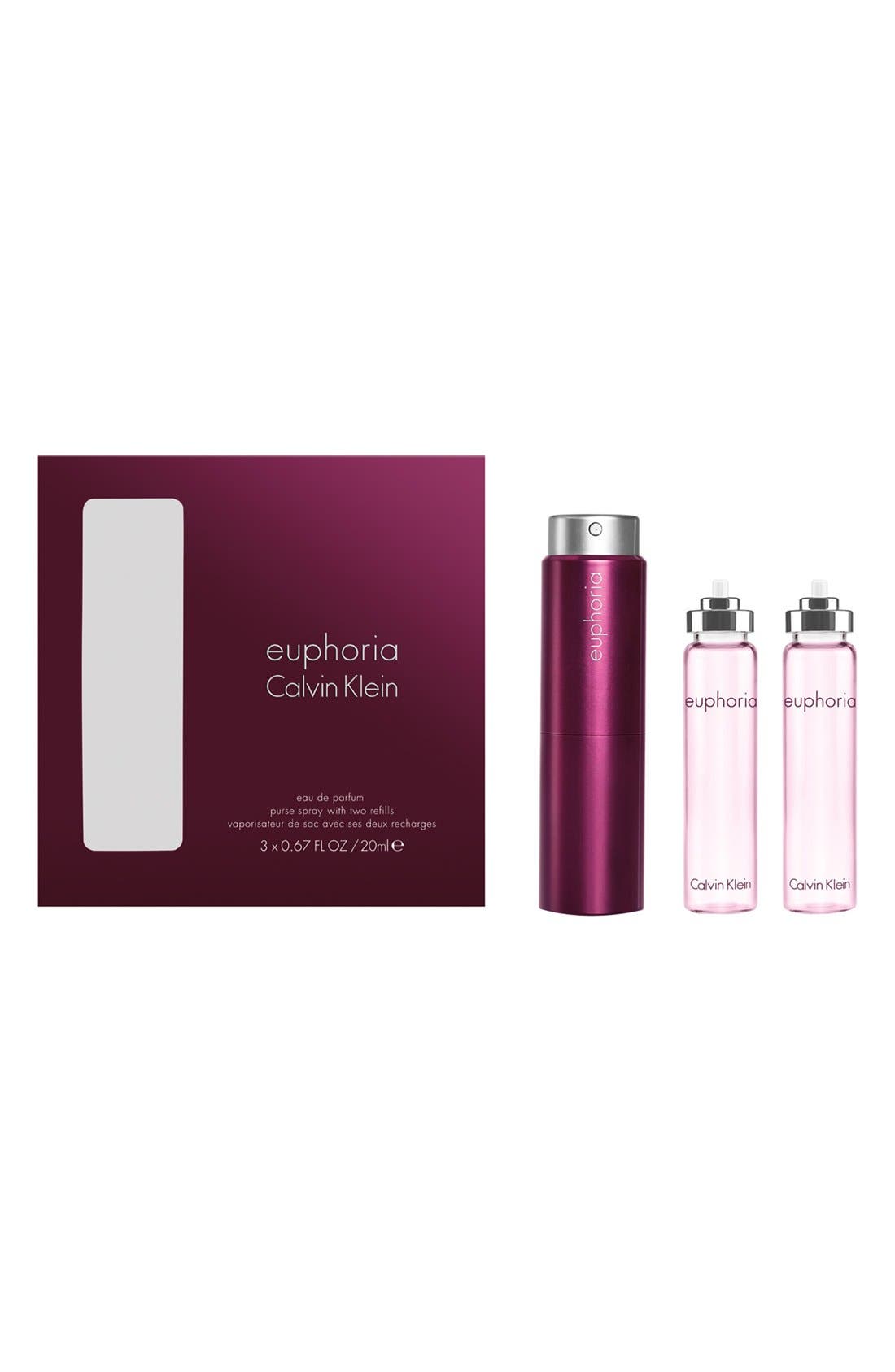 euphoria perfume purple bottle