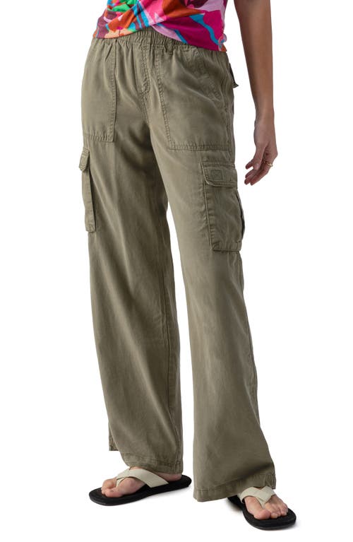 Sanctuary Relaxed Reissue Cargo Pants In Green