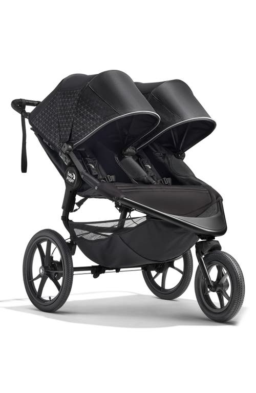 Baby Jogger Summit X3 Double Jogging Stroller in Midnight Black at Nordstrom