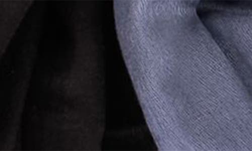 Saachi Ombre Cashmere & Silk-blend Scarf In Black