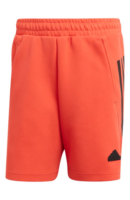 Shop Adidas Originals Adidas Fi 3s Shorts In Bright Red
