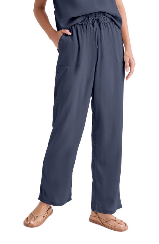 Splendid Noah Drawstring Pants In Navy