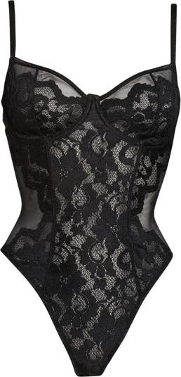 Lace Underwire Teddy