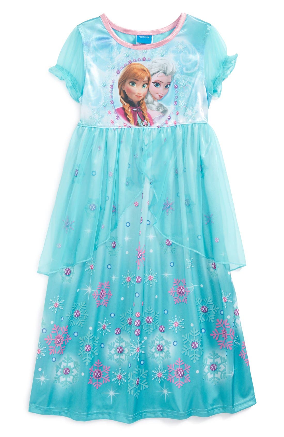 Disney 'Frozen™' Fantasy Nightgown (Toddler Girls) Nordstrom